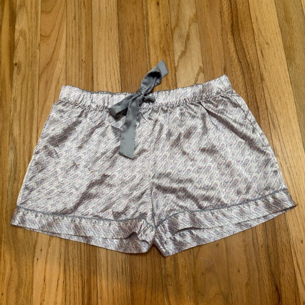 Victorias Secret Silky Printed Pajama Shorts